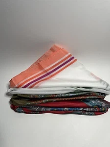 Lote De 3 Pañuelos 2 Pañuelos De Cachemira Coloridos, 1 Pañuelo Patrón Floral De Colección - Imagen 1 de 14