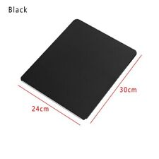 Non-slip Computer Gaming Mice Mat Metal Aluminum Alloy Mouse Pad For PC Laptop