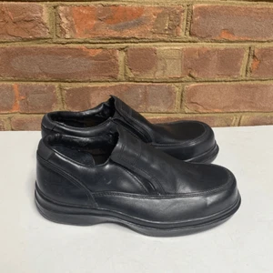 RED WING Steel Toe Slip-On Electrical Hazard Black Leather Loafer 6646 Size 7.5 - Picture 1 of 8