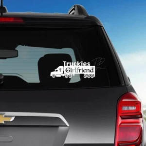 truckies girlfriend decal sticker - Picture 1 of 4