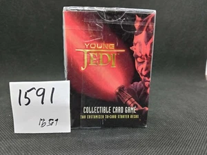 1999 Decipher Star Wars Starter Card Game Deck Young Jedi Menace Of Darth Maul - Imagen 1 de 3