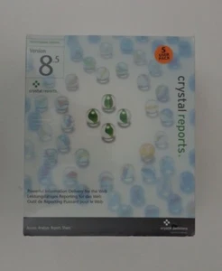 Crystal Reports 8.5 Pro (5-user) (New Factory Sealed Retail Box) - Picture 1 of 6