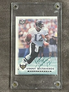 1996 The Score Board Vinny Testaverde #87 AUTO Signed Autograph!! - Picture 1 of 2