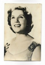 1950s PRESS PHOTO LIBERTAD LAMARQUE POSTCARD  GLAMOUR STUNNING ORIG 166