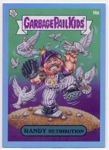 2023 Garbage Pail Kids GPK X MLB GROSS Blue 14a Randy Johnson 10/25 - Bild 1 von 2