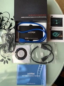 MYPIN USB 3.0 HDMI Game Capture Card Live Streaming 4K Pass - Picture 1 of 7