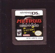 NINTENDO DS Game:  METROID PRIME HUNTERS - FIRST HUNT - Awesome!