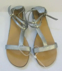 MICHAEL ANTONIO, Size 5.5, Silver'ish Blue Sandal, New without Box - Picture 1 of 5