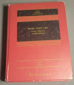 Basic Tort Law : Cases, Statutes, and Problems Hardcover Used Acceptable - Bild 1 von 8