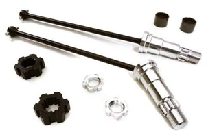 Universal Drive Shafts w/ +12mm Ext. Stub Axles (2) for TRX X-Maxx 4X4 7750 7751 - Picture 1 of 1