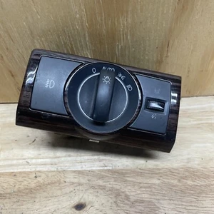2008 2009 2010 Saturn Vue Headlight Fog Light Switch Control Bezel OEM Woodgrain - Picture 1 of 11