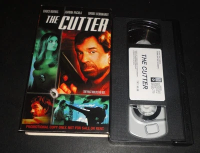 The Cutter (VHS, 2006) Chuck Norris Action HTF Rare Promo Demo Tape Screener - Image 1 of 4