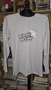 Vintage Tee Men's Grey Medium Loose Fit Japanese Style Retro Blink Friction - Picture 1 of 6