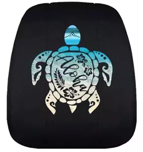2 fundas de reposacabezas de ajuste personalizado con una bonita tortuga e hibisco para Jeep Wrangler - Imagen 1 de 11