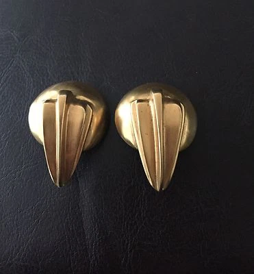 Pendientes Robert Lee Morris chapados en oro 24K  Foto 1 de 4