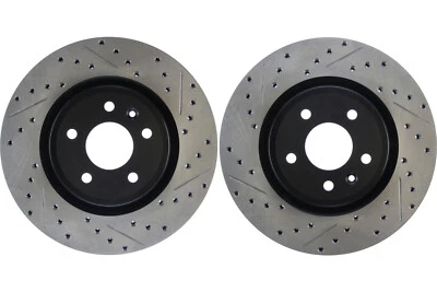 Front PAIR Stoptech Disc Brake Rotor for 2010 Ford Taurus (44118) - Image 1 of 4