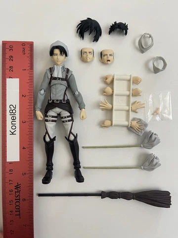 Figma Attack On Titan Shingeki no Kyojin Levi Ackerman Cleaning Version Cover