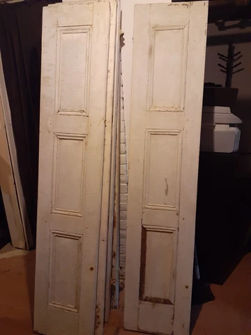 Antique Wooden Shutters - Circa 1875 - Bucks County, Pennsylvania Cover