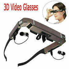 80" Smart 3D VR Virtual Video Glasses Android 4.4 WiFi Bluetooth+5MP HD Camera