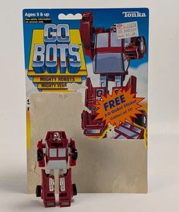 1985 Vintage Bandai Tonka Gobots Street Heat & Original Package Figure - Picture 1 of 3