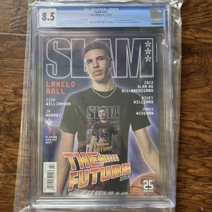 LAMELO BALL SLAM MAGAZINE BASKETBALL Charlotte HORNETS “The Future” CGC 8.5 - Picture 1 of 3