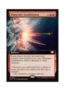 Magic the Gathering MTG EOC Planetary Annihilation 32 Regular Near Mint - Picture 1 of 2