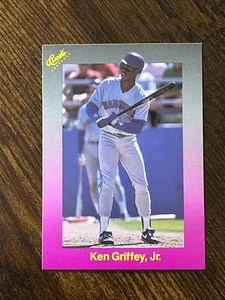 1989 Classic Update Purple Travel Edition #193 Ken Griffey Jr Rookie RC Mariners - Picture 1 of 2