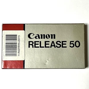 Canon RELEASE 50 Mechanical Camera Shutter Release NOS New Unopened - Picture 1 of 6