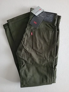 Levi's 511 Slim 3M Scotchlite Reflective Jeans, Green, Size 33x34 - Picture 1 of 10