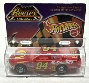 Hot Wheels Mattel #94 Bill Elliot 1998 1:24 Scale Die-Cast McDonald’s Reese’s - Picture 1 of 6