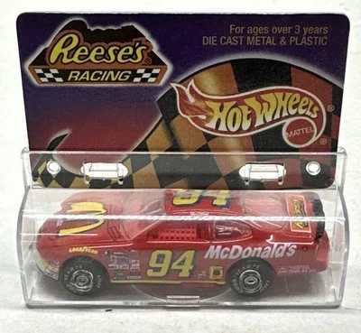 Hot Wheels Mattel #94 Bill Elliot 1998 escala 1:24 fundido a presión McDonald’s Reese’s Foto 1 de 4