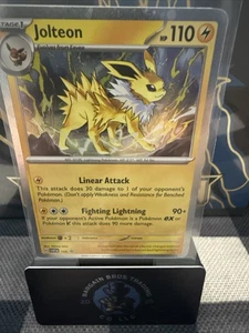 Jolteon SVP 169 Cosmos Holo Black Star Promo Pokemon Juego de cartas coleccionables casi como nuevo - Imagen 1 de 2