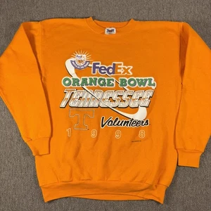 Sudadera Tennessee Volunteers Orange Bowl 1998 FedEx grande naranja - Imagen 1 de 8