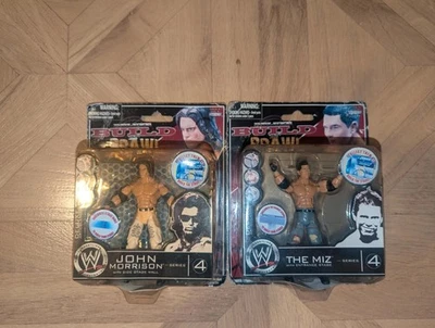 WWE Miz and Morrison Jakks Build n Brawl Small Figured Sealed - Image 1 of 2