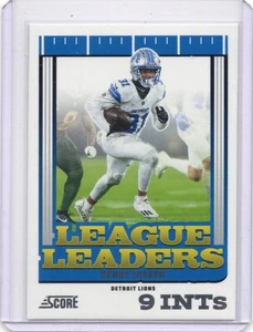 2025 Panini Score - League Leaders Kerby Joseph #7 Detroit Lions - Picture 1 of 2