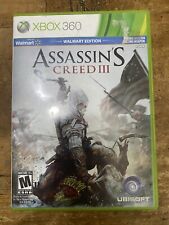 Assassin's Creed III Walmart Edition (Microsoft Xbox 360) with Manual VGC