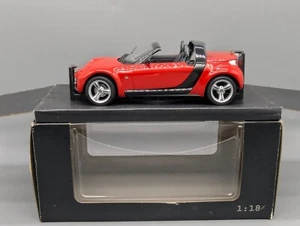 Modellini auto 1:18 Kyosho Smart Roadster Spice Red in confezione originale - Foto 1 di 15