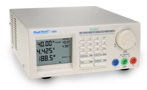 Peaktech P1885 Programmable DC Power Supply Switching Mode 40V 5A P1885 - Picture 1 of 3