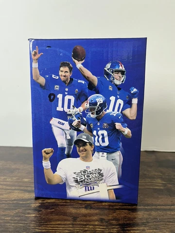 2021 Eli Manning Jersey Retirement Bobblehead New York Giants Super Bowl NFL Cover