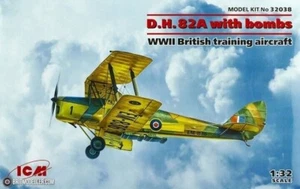 ICM32038 1:32nd scale D.H. 82A with bombs WWII British Training Aircraft - Picture 1 of 1