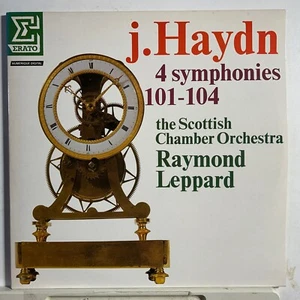 HAYDN 4 Symphonies 101-104 Raymond Leppard ERATO 2-LP - Picture 1 of 3