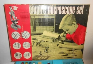 Vintage 1965 EMPIRE Microscope Set - Model 644, 1200 Power - Picture 1 of 12