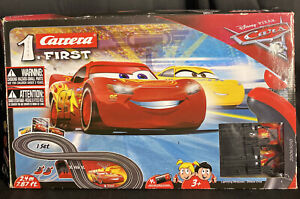 Carrera 1st Disney/Pixar Cars-Slot Car Race Track-Includes 2 Cars With Box Works