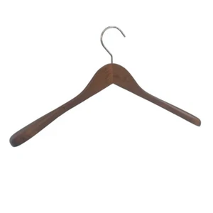 GERSO 10x hochwertiger Kleiderbügel aus Holz, 45 cm, im Antikstil drehbar - Bild 1 von 1