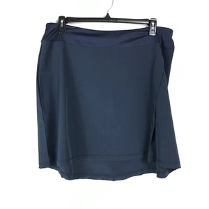 Falda Louis Garneau Barcelona para mujer talla grande XXL azul marino elástica activa - Imagen 1 de 6