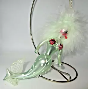 Radko AQUALINA MERMAID Red Ponytail Christmas Ornament Italy 95-253-0 New NWT - Picture 1 of 9