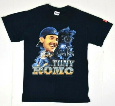 Camiseta De Colección NFL Dallas Cowboys Talla XS/S Tony Romo Big Head Acción 2009 Foto 1 de 4