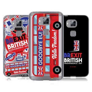 HEAD CASE DESIGNS BREXIT SOFT GEL CASE FOR HUAWEI PHONES 2 - Picture 1 of 10