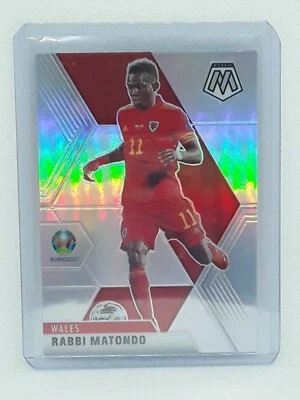 Rabbi Matondo 2021 Panini Mosaic UEFA EURO Soccer - #199 SILVER - Wales - Image 1 of 2