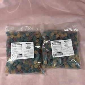 HARIBO gummi candy & sour THE SMURFS 4 Pounds Total Z1 - Picture 1 of 5